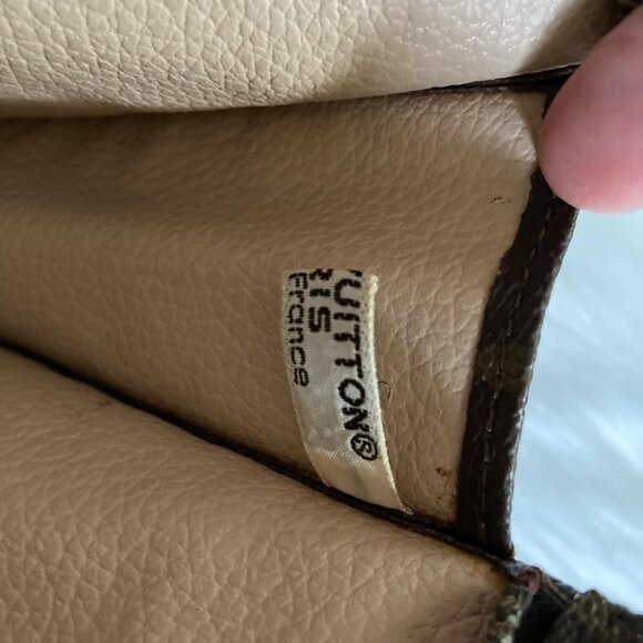 Pre-Owned Authentic Louis Vuitton LV Monogram Canvas Brown Toiletry Pouch Bag - Picture 4 of 7